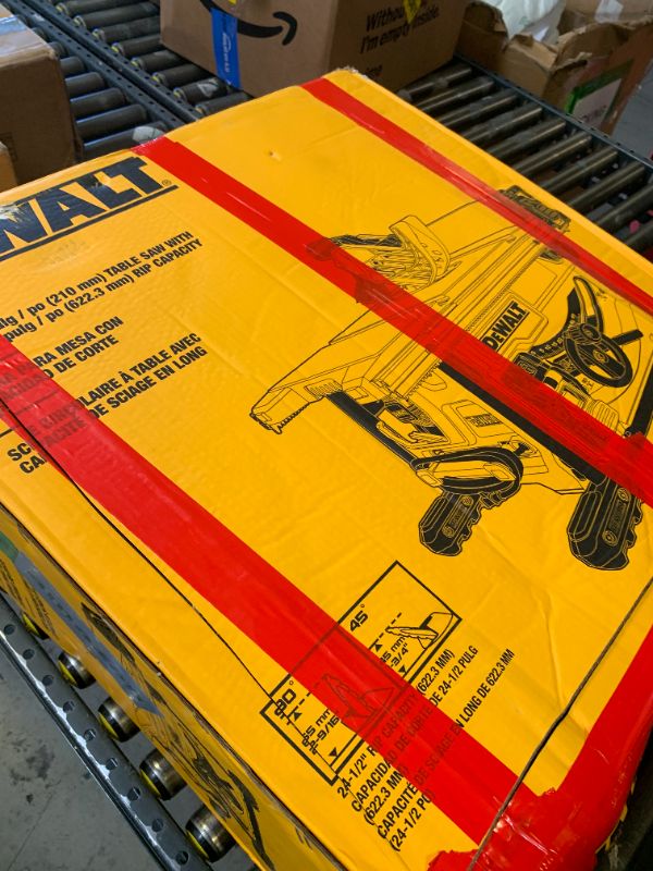 Photo 1 of DEWALT 15 Amp 8-1/4 in. Compact Portable Jobsite Table Saw (DWE7485)