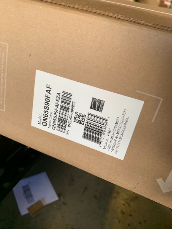 Photo 1 of Samsung 65-Inch Class OLED S90F 4K Smart TV (2025 Model) NQ4 AI Gen3 Processor Upscaling Pro HDR +, Motion Xcelerator 144Hz, Vision Alexa Built-in