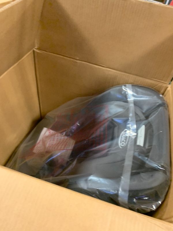 Photo 1 of Graco Contender Slim Convertible Car Seat, West Point, Lightweight Travel Car Seat with Compact, Space-Saving Design, Rear-Facing 5–40 lbs, Forward-Facing 26.5–65 lbs, Easy to Transfer, FAA Approved