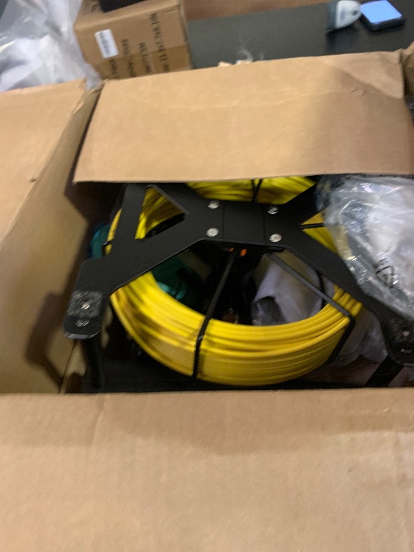Photo 1 of Sewer Camera 100ft,SYANSPAN HD 4.3" Screen 16GB DVR Drain Camera with 6 LED Light,8500mAh 8-10H Working Time Borescope w/Meter Counter for Plumbing Drain (100ft/30M)