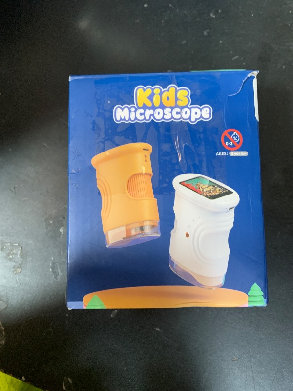 Photo 1 of 1000X Handheld Digital Microscope for Kids: Pocket Microscope with 2.0" IPS Screen - STEM Toys Birthday Gifts for Girls Boys Child - Portable Edu Science Kits Toddler Age 3-6 6-12