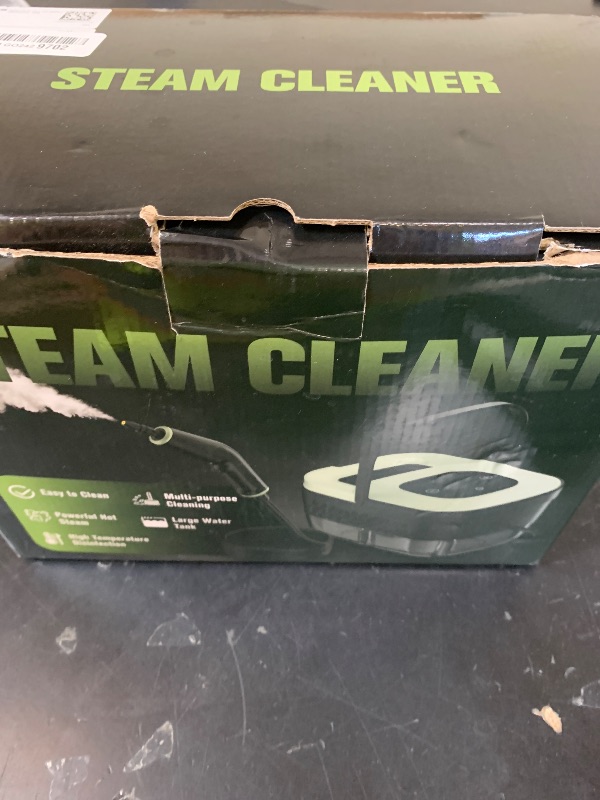 Photo 1 of Steam Cleaner, Portable Steamer for Cleaning with 16pcs Accessories, 6-Level Adjustable and 15s Heat-Up, Handheld Steam Cleaner for Home, Tile, Dirt, Grout, Grease, Car Detailing