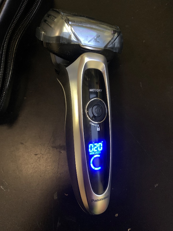 Photo 1 of Panasonic ARC5 Electric Razor for Men with Pop-Up Trimmer, Wet/Dry 5-Blade Electric Shaver with Intelligent Shave Sensor and Multi-Flex Pivoting Head, ES-LV65-S (Silver)