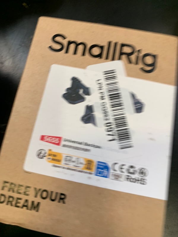Photo 1 of SMALLRIG Universal Three-in-One Camera Clip Kit, Quick Release System, Backpack Clamp for Mirrorless/DSLR, for Action Cameras, for DJI Pocket 3, Backpack Strap Clip Kit for Arca-Swiss - 5655