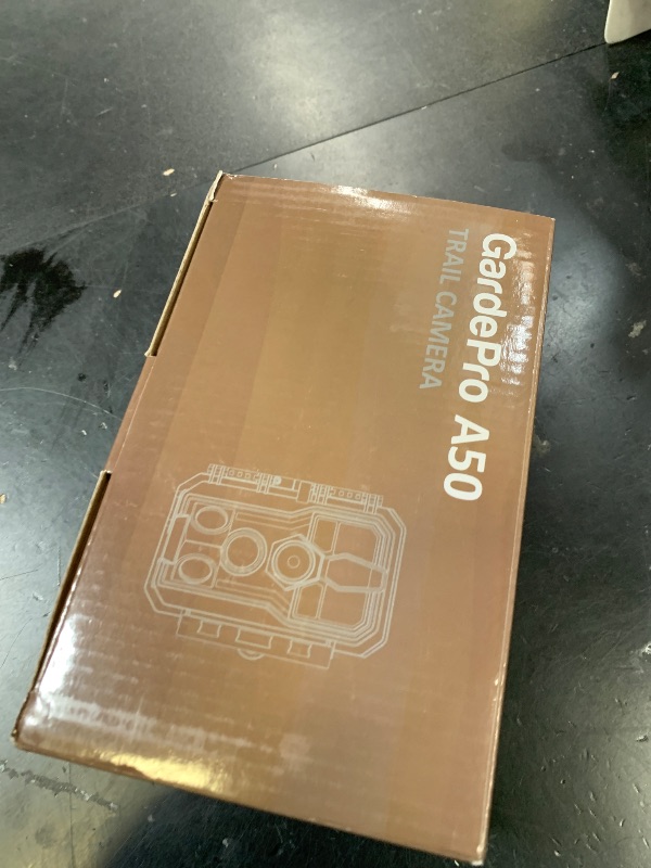 Photo 1 of GardePro A50 Trail Camera (Non-Cellular, Non-WiFi), Enhanced Low-Light Performance, True 4K Video, 0.1s Trigger, 100ft No-Glow Night Vision, Motion Activated Wildlife Camera