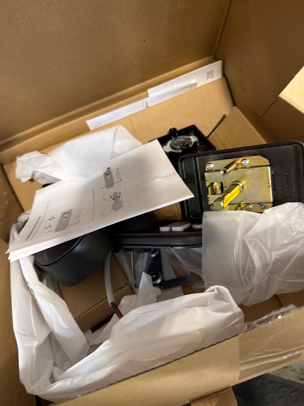 Photo 1 of ****8/15 MISSING PIECES SOLD FOR PARTS //// FINSL SALE ****Smart Front Door Lock Set, Keyless Entry Door Lock with Handle, App Remote Control, Electronic Keypad Deadbolt, Auto Lock, Supports Alexa & Google, Anti-Peeping Password, Easy Install