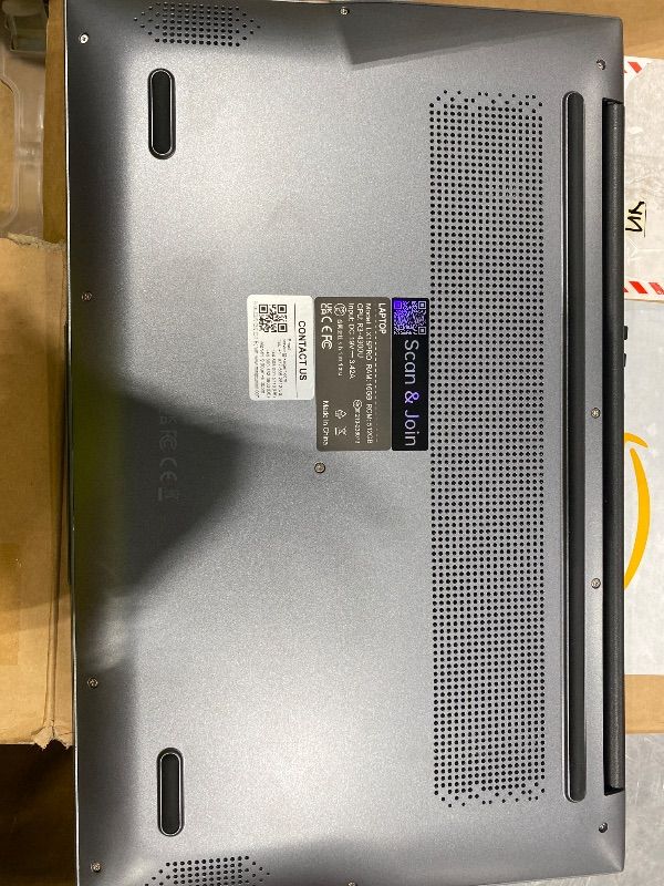 View 6 of **View Clerk Notes**MALLRACE 2026 New Laptop,15.6-inch IPS with Windows 11 PRO Laptop with Quad-Core N95(Up to 3.4GHz),16GB DDR4 512GB SSD,Metal Shell, BT5.0, 5G WiFi, USB3.2, Type_C, Webcam, 38Wh Battery