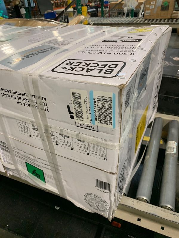 Photo 1 of **FACTORY SEALED**BLACK+DECKER Portable Air Conditioner, 9,000 BTU, BPACT08WT, White
