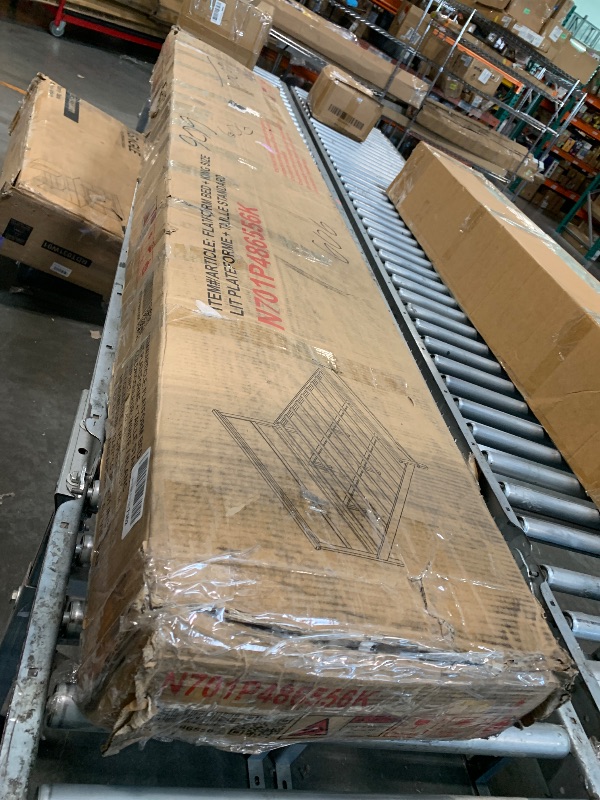 Photo 1 of **WHITE **King Wood Bed Frame