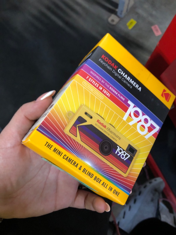 Photo 1 of [MISSING SD CARD] KODAK CHARMERA Keychain Digital Camera Blind Box