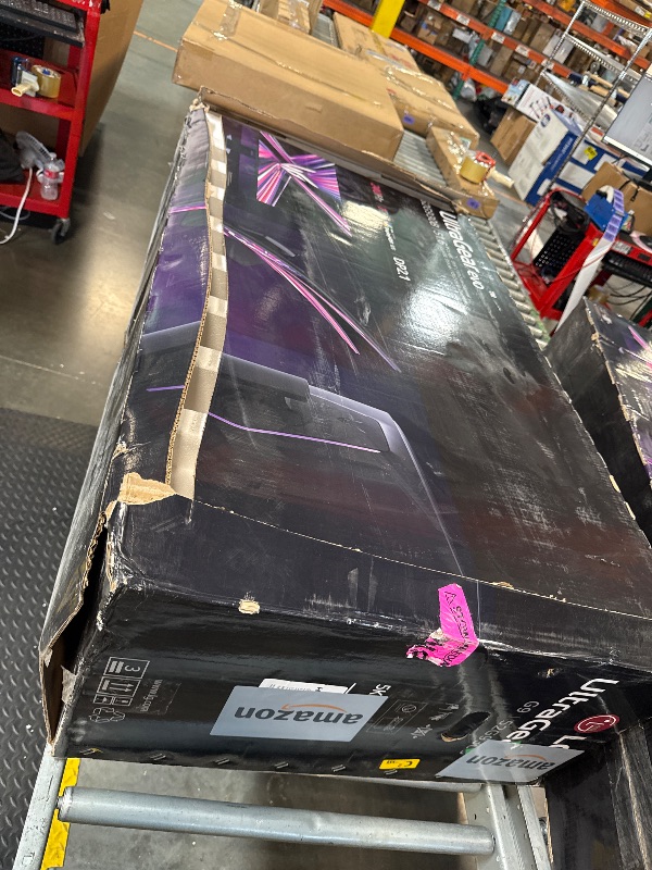 Photo 1 of ***SIMILAR ITEM***
LG 52G930B-B 52-inch Ultragear evo G9 5K2K (5120x2160) Curved Gaming Computer, 240Hz, 1ms, AMD FreeSync Premium, VESA DisplayHDR 600, DP 2.1, HDMI 2.1, USB-C 90W PD, Tilt/Height/Swivel Stand, Black