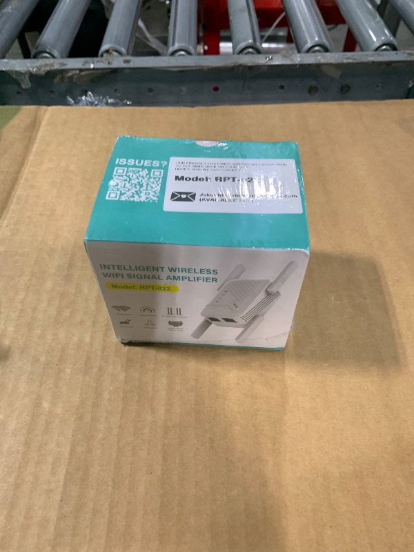 Photo 1 of *** NEW FACTORY SEALED *** 2026 Best Wireless Router Amplifier Easy Setup,Wide Compatibility, WiFi Extender Signal Booster, Internet Extender Covers Up to 13389 Sq.ft for Home, Long Range WiFi Repeater