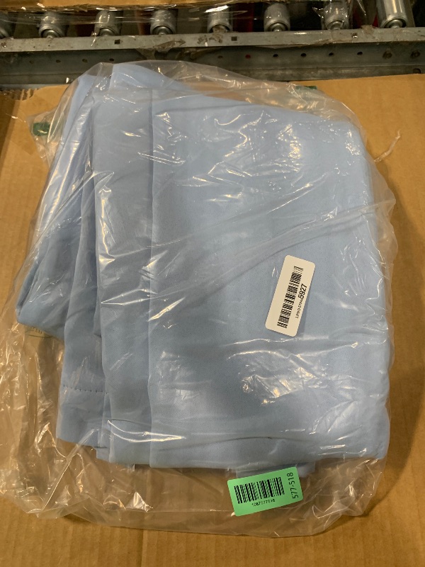Photo 1 of *** BABY BLUE *** MIULEE Yellow Back Tab Blackout Curtains 102 Inch Long 2 Panels Set for Bedroom, Rod Pocket/Pinch Pleated Thermal Insulated Living Room Darkening Light Blocking Floor to Ceiling Drapes