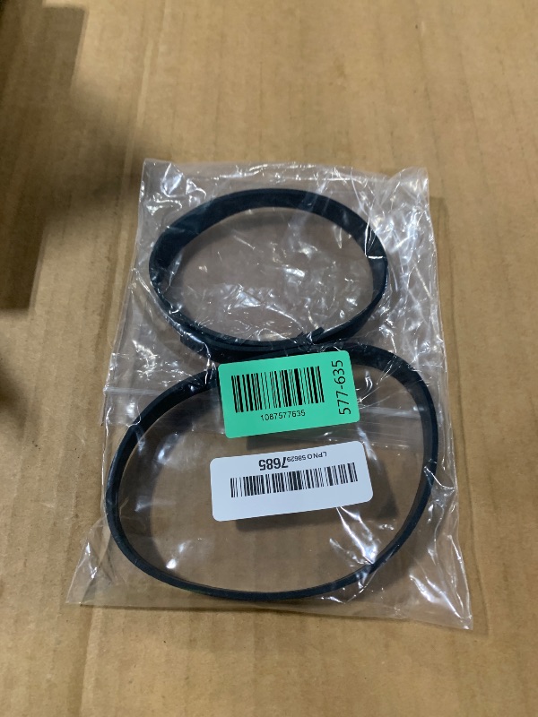 Photo 1 of *** ONE BROKEN *** JEDELEOS Replacement Belts for Bissell Model 2252 2253 2254 22543 2255 2256 2258 2259 2260 2316 1309 1790 1792 1793 1413 2739 Powerlifter and CleanView Swivel Rewind Pet Vacuum (Pack of 2)