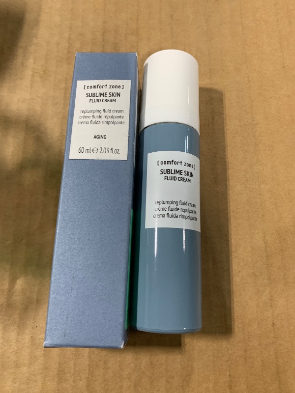 Photo 1 of [ comfort zone ] Sublime Skin Fluid Cream, Firming Moisturizer, Hydrates, Plumps, Brightens, Anti-Aging, Natural Ingredients, Achillea Millefolium, Normal & Combination Skin, 2.03 Fl Oz