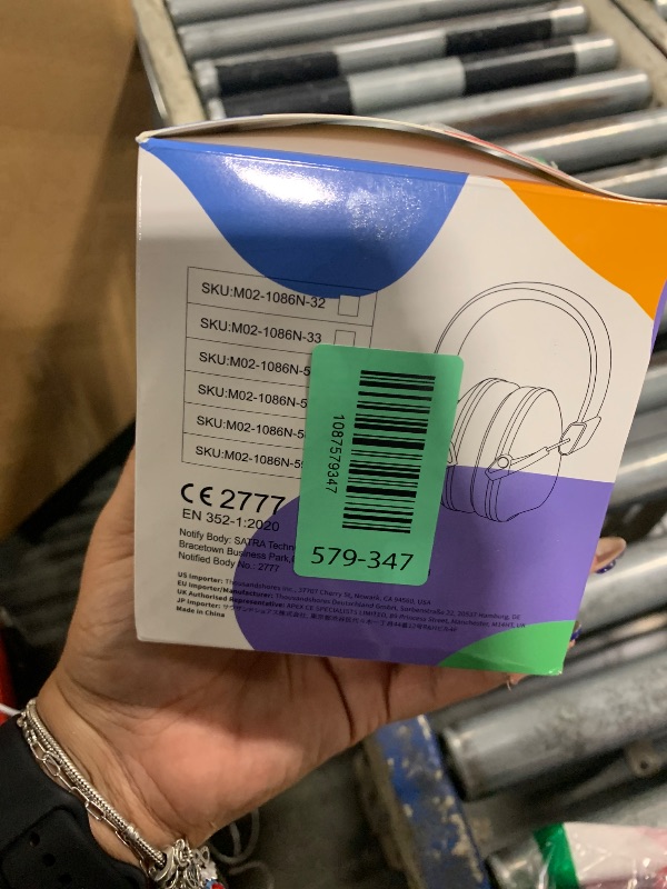 Photo 1 of *****BROKEN**** Dr.meter Kids Ear Protection for Monster Jam, Noise Cancelling Headphones for Kids Autism Sensory, Noise Reduction Ear Muffs for Track, Concerts, Fireworks, Mowing Hearing Protection Earmuffs