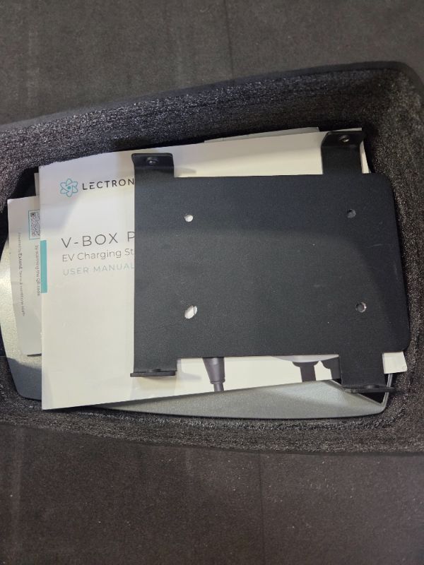 Photo 1 of ***SOLD AS IS, NO REFUND/RETURN***
8/8/2026 ***MISSING PARTS***
Lectron Tesla V-Box Pro 48 Amp Electric Vehicle Charging Station - Powerful Level 2 EV Charger (240V) with NEMA 14-50 Plug/Hardwired