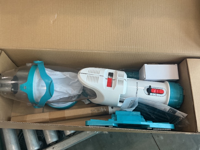 Photo 1 of *** NOT WORKING ** SOLD FOR PARTS// FINAL SALE 08/02** Starrybot Handheld Pool Vacuum for In-Ground Pools, Two Cleaning Modes, 15 GPM Suction, 1.5 Hour Battery Life, 2 Filter Bags for Sand, Leaves