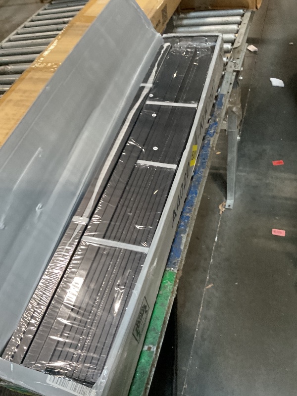 Photo 1 of NEW JETO Metal Bed Frame,King Size Bed Frame with Storage Space,Heavy Duty Sturdy Mattress Foundation,Easy Assembly,No Box Spring Needed, Black,14 Inch,King, Bedroom Furniture
