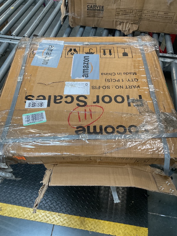 Photo 1 of ***UPDATED 8/9 sensor errors*** SOCOME 24"x24" Heavy-Duty Industrial Floor Scale, 2500lb x 0.5lb, Navy
