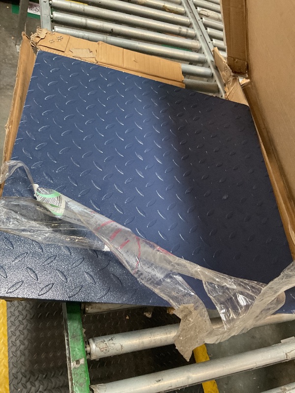 Photo 1 of ***UPDATED 8/9 sensor errors*** SOCOME 24"x24" Heavy-Duty Industrial Floor Scale, 2500lb x 0.5lb, Navy