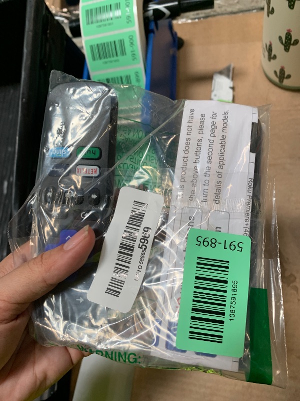 Photo 1 of (2 Pack) Replacement Remote Control for Roku Express, for Roku Premiere, for Roku Box, for Roku Player, for Roku 1 2 3 4 -?NOT for Stick or TV?