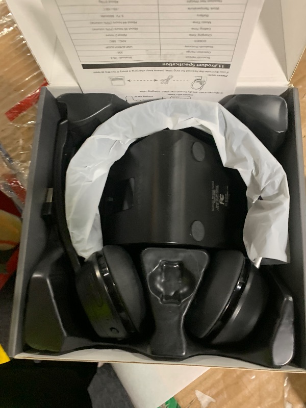 Photo 1 of (Upgraded Version) Wireless Headset, Bluetooth Headset with Noise Cancelling Microphone, Best Headphones with Mic Mute & USB Dongle for PC/Computer/Laptop/Cell Phones/Remote Work/Call Center