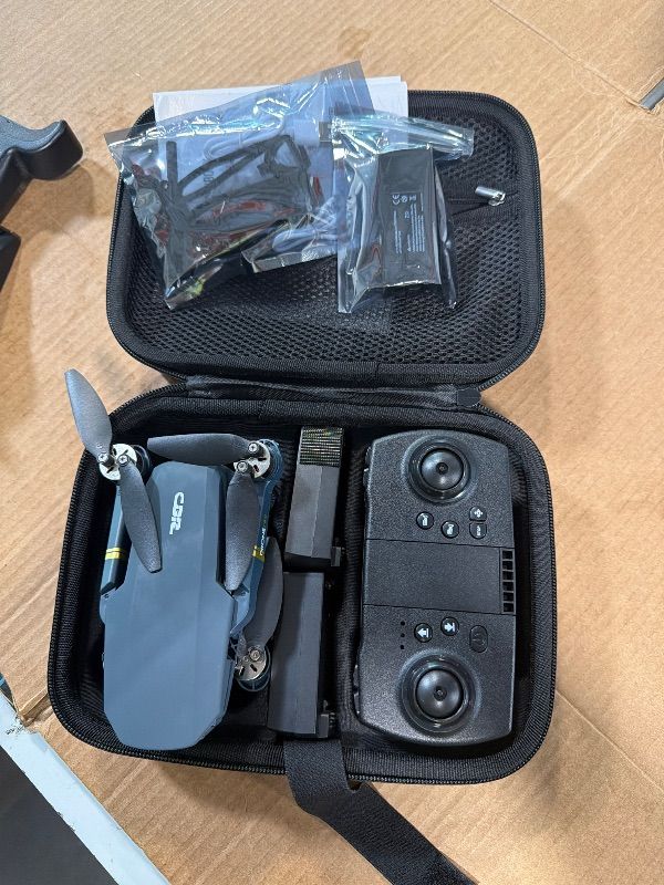 View 8 of **See Clerk Notes**4K Drone with Camera for Beginners 84 min Flight Time 3 Batteries 2650 ft Control Range, WiFi Quadcopter Brushless Motor, Auto Hover, Follow Me