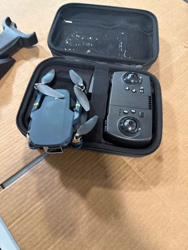 View 4 of **See Clerk Notes**4K Drone with Camera for Beginners 84 min Flight Time 3 Batteries 2650 ft Control Range, WiFi Quadcopter Brushless Motor, Auto Hover, Follow Me