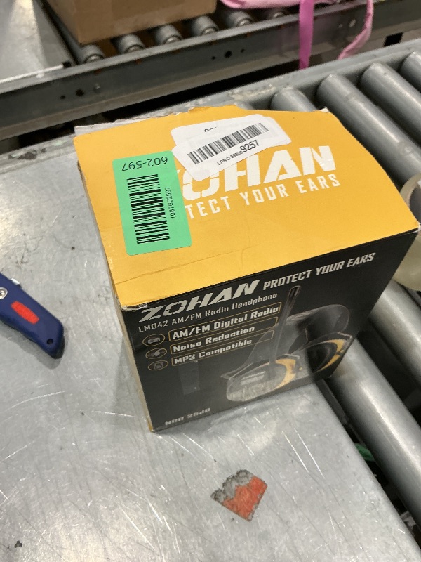 View 2 of [DAMAGED] ZOHAN AM/FM Radio Hearing Protection Earmuffs