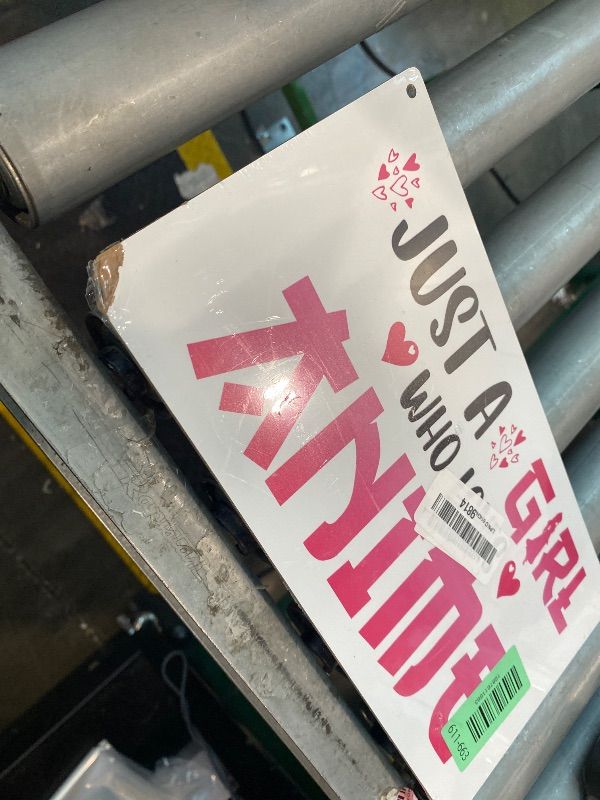 View 2 of [Corner Damaged] YCYD Anime Girl Wood Sign