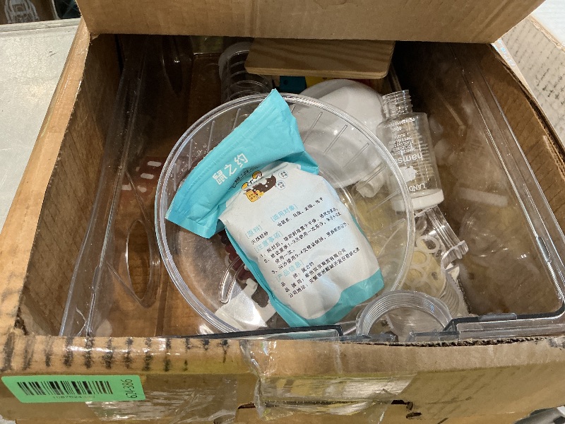 View 3 of [SOLD FOR PARTS] Generic Acrylic Hamster Cage with Accessories