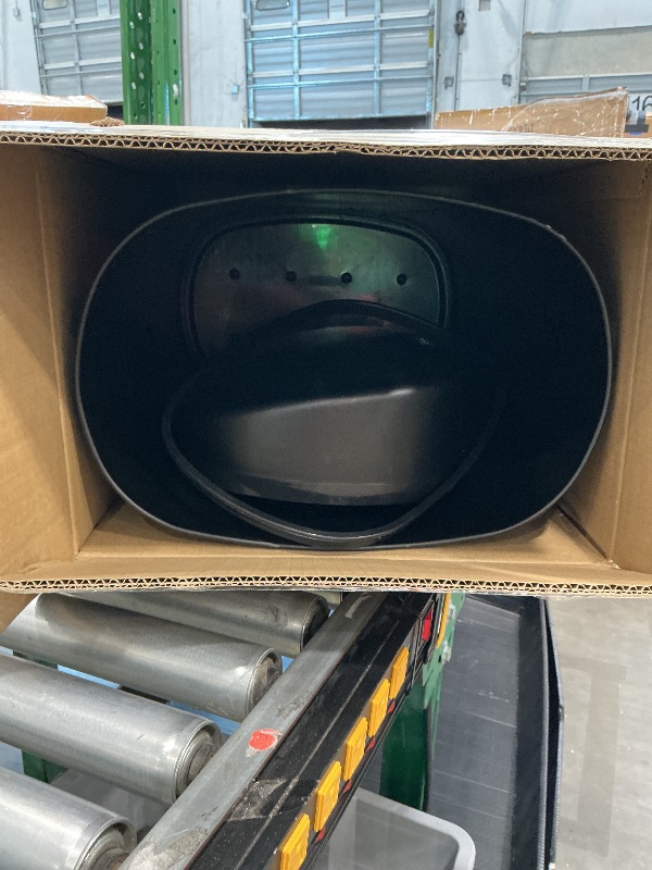 View 3 of [DAMAGED] iTouchless 13 Gal Motion Sensor Trash Can with Odor Filter