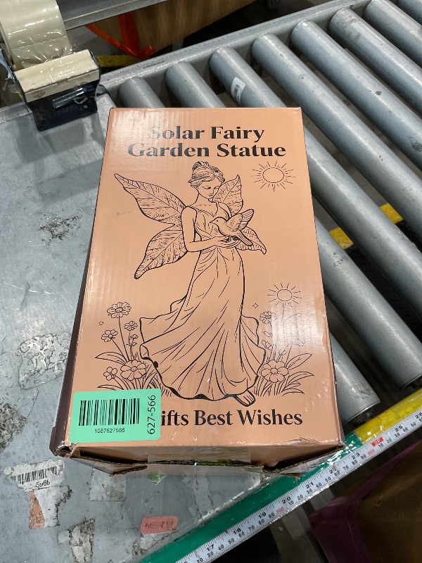 View 2 of [SOLAR LIGHTS DON'T WORK] MRHEPHAESTUS Fairy Solar Garden Statue