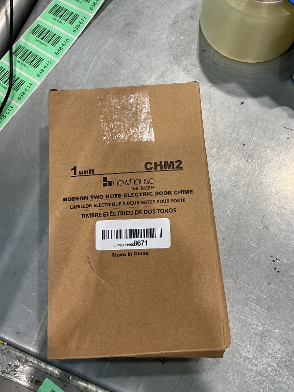 View 2 of ?Newhouse Hardware CHM2 Door Chime, White