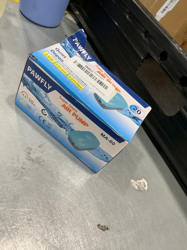 View 2 of [HEAVILY USED] Pawfly Aquarium Air Pump & Sponge Filter Kit