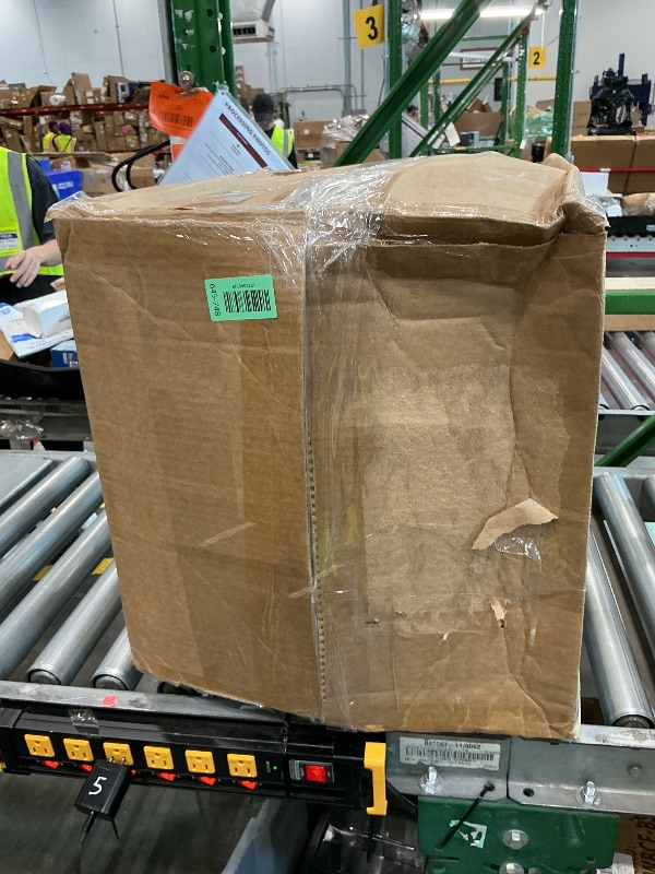 View 2 of [DAMAGED] Profile Opal Ultra Nugget Ice Maker with XL Side Tank, 38 lbs/Day, Chocolate