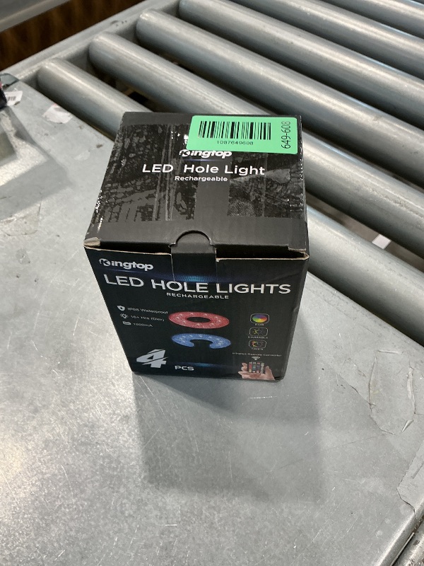 View 3 of [SOLD FOR PARTS] KINGTOP Rechargeable RGB LED Golf Cup Lights (4 Pack)