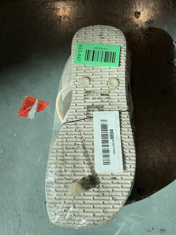 View 2 of [HEAVILY USED] shevalues Women's Slim Square Toe Flip Flops