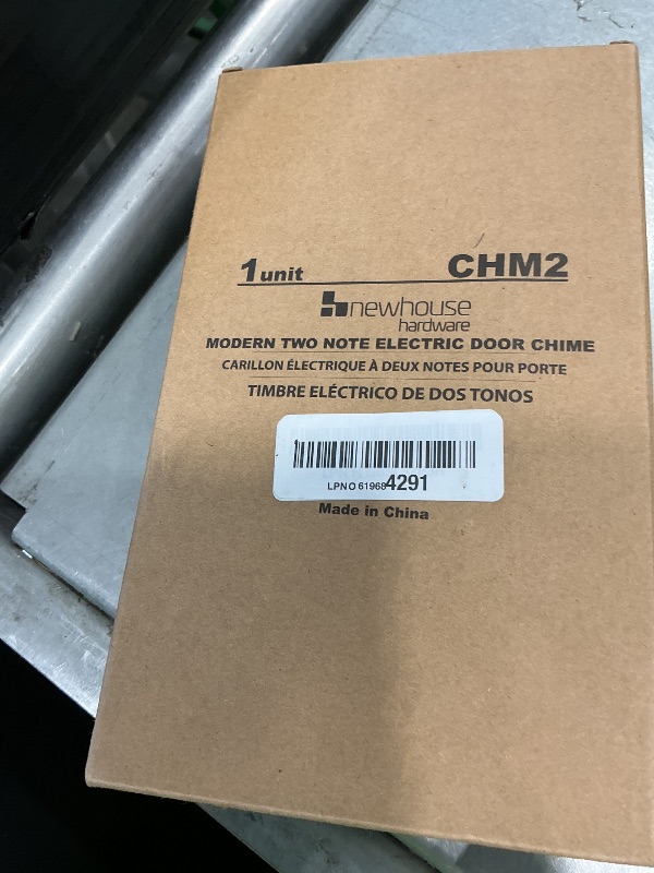 View 2 of ?Newhouse Hardware CHM2 Door Chime, White