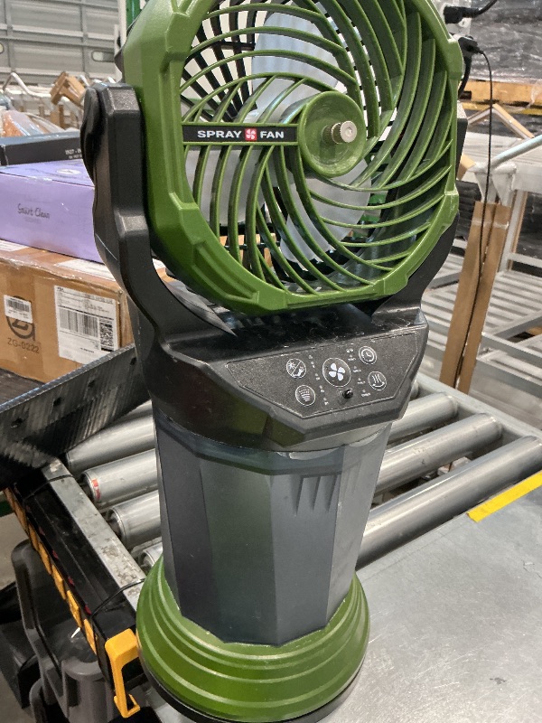 View 2 of [Missing remote and plug. Would not work with other plugs tried] DIZOAOX Portable Misting Fan with Remote