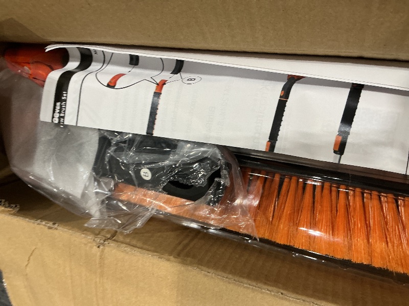 View 2 of ?Snow MOOver 39" Extendable Snow Brush with Squeegee & Ice Scraper | Foam Grip | Auto Snow Brush | Auto Ice Scraper | Car Truck SUV