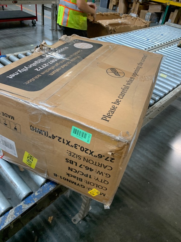 Photo 1 of ***FINAL SALE NO RETURN ***FOR PARTS *** GABRYLLY Ergonomic Office Chair with Footrest, 135° Reclining Desk Chair with Adjustable Lumbar Support,3D Armrest,Headrest & Large Steel Base, 300LBS Heavy Duty Mesh Chair