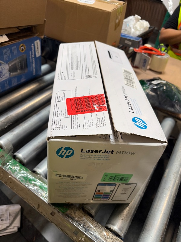Photo 1 of HP LaserJet M110w Wireless Black & White Printer, Print, Fast speeds, Easy Setup, Mobile Printing, Best-for-Small Teams