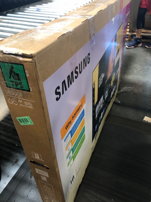 Photo 1 of ***FINALSALE NO RETURN *** Samsung 65-Inch Class Crystal UHD U8000F 4K Smart TV (2025 Model) Endless Free Content, Processor, MetalStream Design, Knox Security, Alexa Built-in