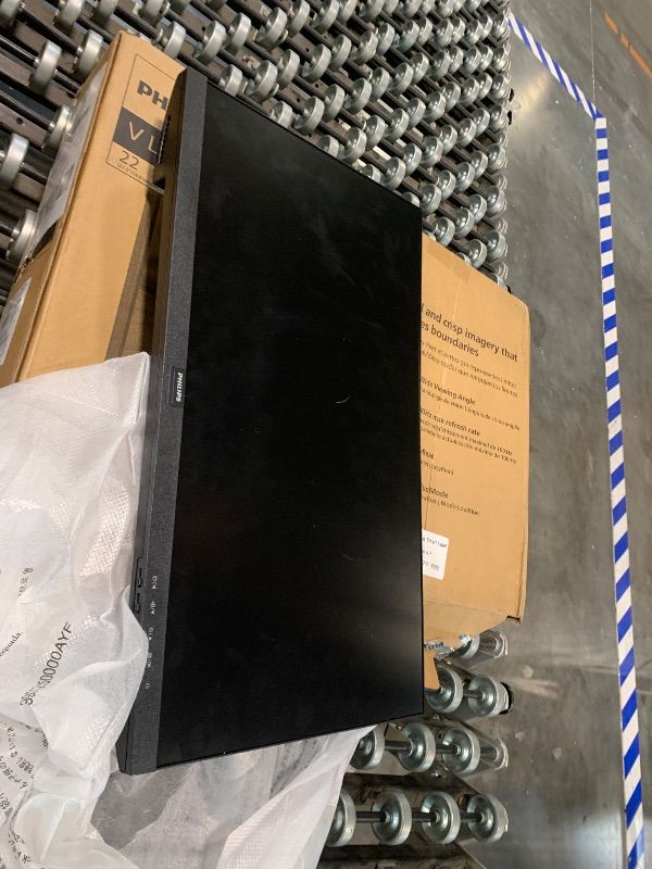 Photo 1 of *** SOLD AS PARTS//FINAL SALE 07/27/26
Philips 221V8LB 22 inch Class Thin Full HD (1920 x 1080) Monitor, 100Hz Refresh Rate, VESA, HDMI x1, VGA x1, LowBlue Mode, Adaptive Sync, 4 Year Advance Replacement Warranty