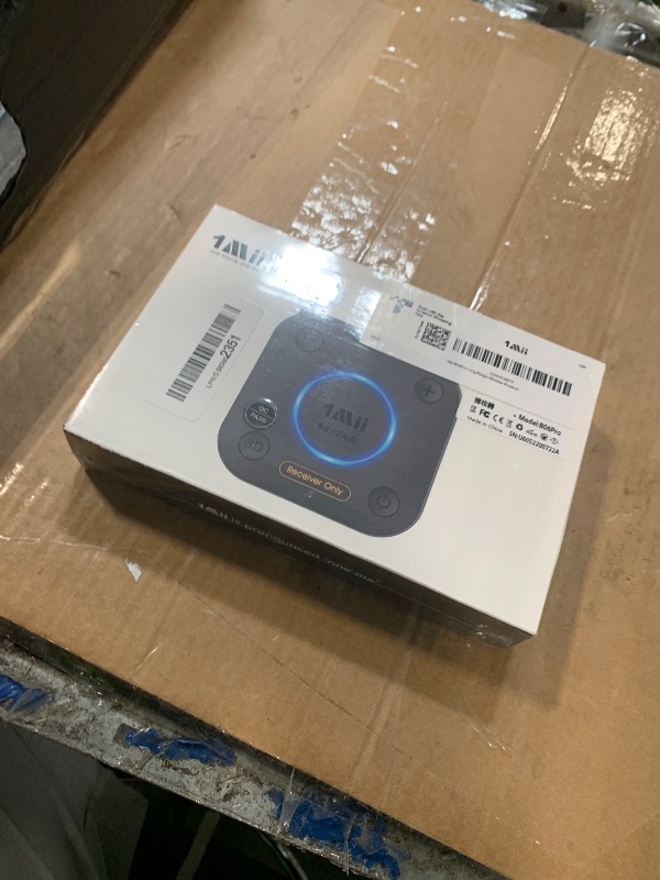 Photo 1 of [Upgraded] 1Mii B06Pro Long Range Bluetooth Receiver, HiFi Wireless Audio Adapter, Bluetooth 5.3 Receiver with 3D Surround aptX HD Low Latency Optical RCA AUX 3.5mm Coaxial for Home Stereo System