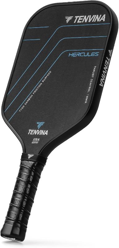 Photo 1 of ***SIMILART IMAGEN*** TENVINA Pickleball Paddles, Multi-Layer T700SC Textured Carbon Fiber Pickleball Paddle, Pickle Ball Paddle with Strong Spin & Power Surface, 4-Types of Shapes and Thicknesses, USAPA Approved
Visit the NHYHN Store