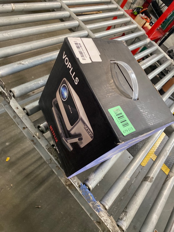 Photo 1 of [4600 ANSI & Now with Netflix] 4K Projector with WiFi and Bluetooth, Auto Focus Keystone Smart Projector, Outdoor Projector with Adjustable Stand for Home Bedroom
