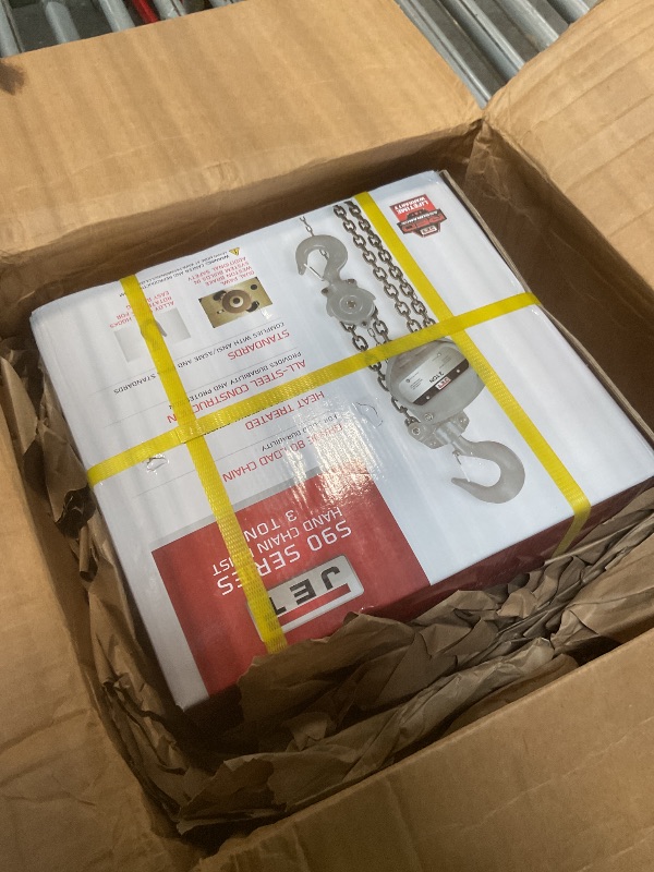Photo 1 of ** NEW ** JET 2-Ton Aluminum Hand Chain Hoist, 20' Lift